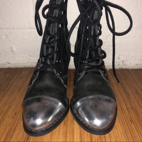 Jeffery Campbell combat booties - Picture 2 of 8